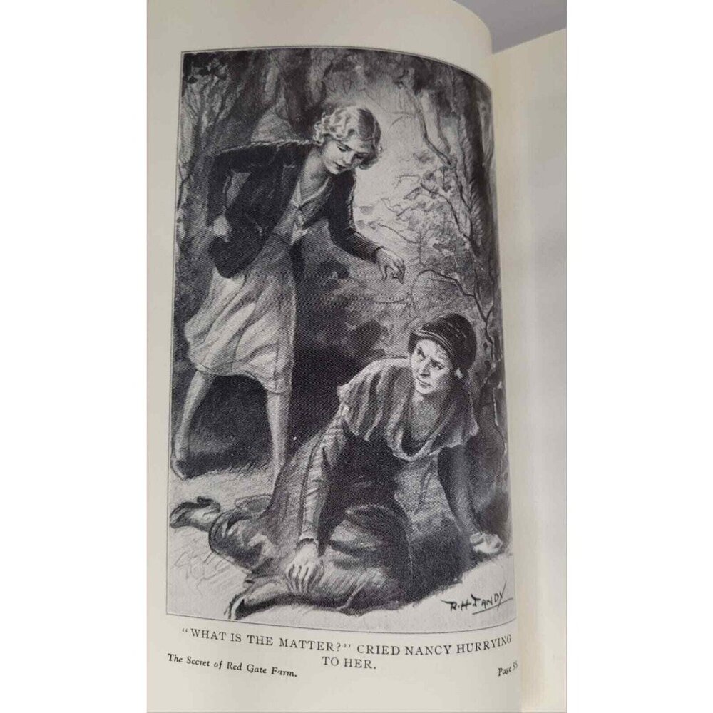 Nancy Drew Mystery Secret Of Red Gate Farm Original Text Hardcover Applewood - Picture 5 of 12